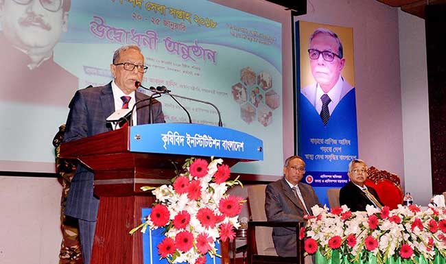 রপ্তানি সক্ষমতা বাড়াতে গুণগতমান নিশ্চিত করুন : রাষ্ট্রপতি