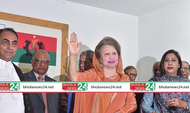 আন্দোলন চালিয়ে যাওয়ার আহ্বান খালেদা জিয়ার