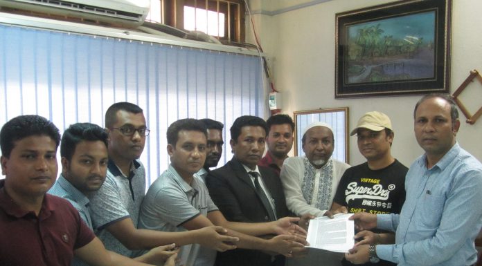 ভোলায় বাংলাদেশ মফস্বল সাংবাদিক ফোরামের প্রধানমন্ত্রীর কাছে স্বারকলিপি প্রদান