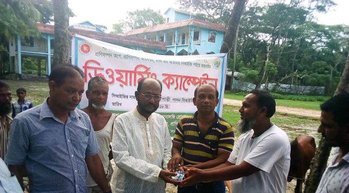 ভোলার ধনিয়ায় গবাদি পশু ফ্রি ভেকসিনেশন ক্যাম্পেইন অনুষ্ঠিত