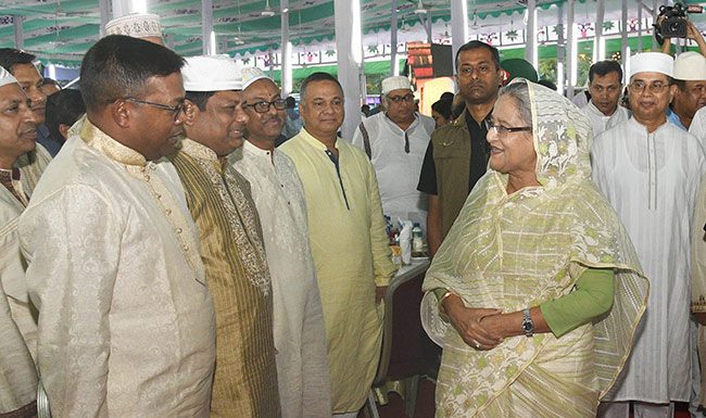 বিচারপতি ও কূটনীতিকদের সম্মানে প্রধানমন্ত্রীর ইফতার