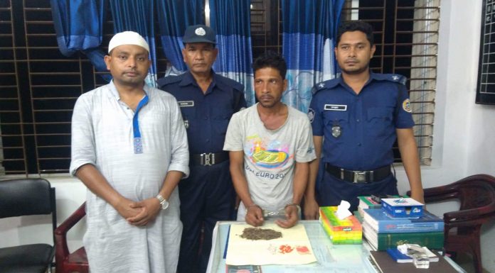 ভোলায় দক্ষিন আইচায়১০১পিচ ইয়াবা সহ আটক-১