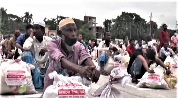 ত্রাণ সহায়তা অব্যাহত রেখেছে সরকার