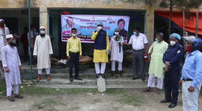 করোনা ভাইরাস মোকাবিলায় প্রধানমন্ত্রী শেখ হাসিনার পদক্ষেপ এক অনুকরণীয় দৃষ্টান্ত -এমপি শাওন