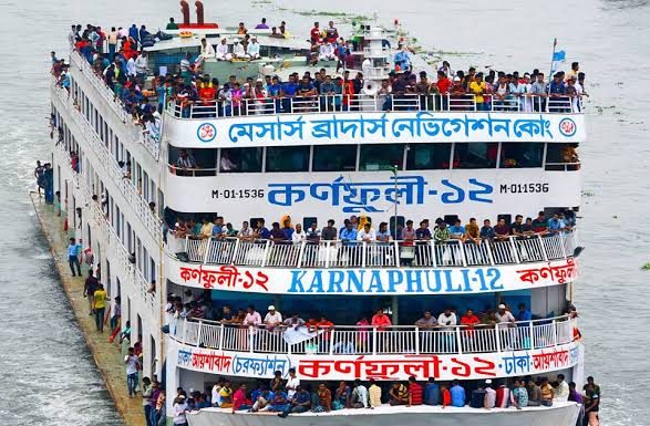 ঈদে চলছে না ভোলার যাত্রীবাহী লঞ্চ