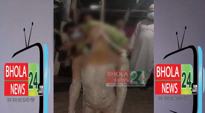 বোরহানউদ্দিনে এক শিশুর ঝুলন্ত লাশ উদ্ধার