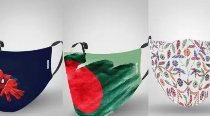 ফ্যাশনেরও মাস্ক মাস্কের নকশায় এসেছে বৈচিত্র্য