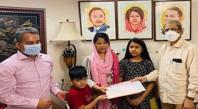 শফিউল বারী বাবুর পরিবারকে ফ্ল্যাট দিল বিএনপি