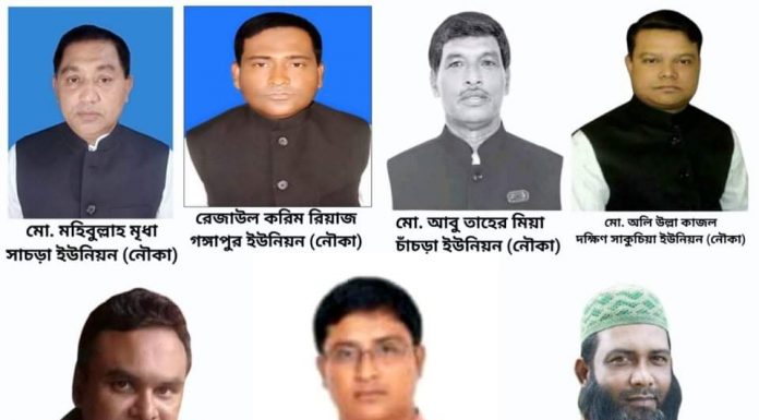 ভোলার ১২ ইউনিয়নে ৯টি আ.লীগ ও তিনটি স্বতন্ত্র প্রার্থী জয়ী