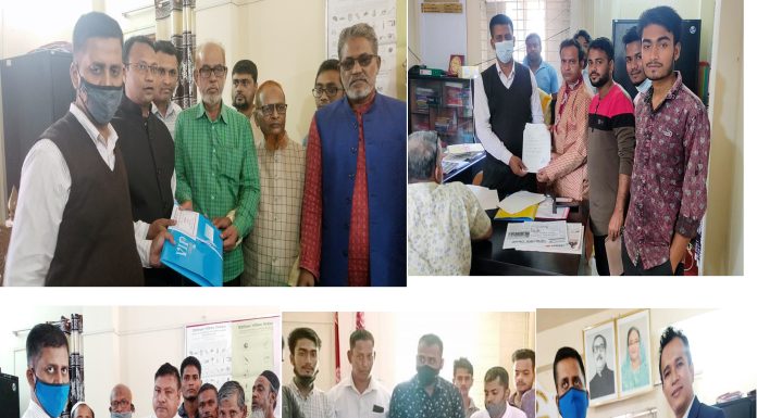 তজুমদ্দিনে চেয়ারম্যান পদে ১০ সাধারণ সদস্য ও সংরক্ষিত পদে ৬৩ প্রার্থীর মনোনয়পত্র দাখিল