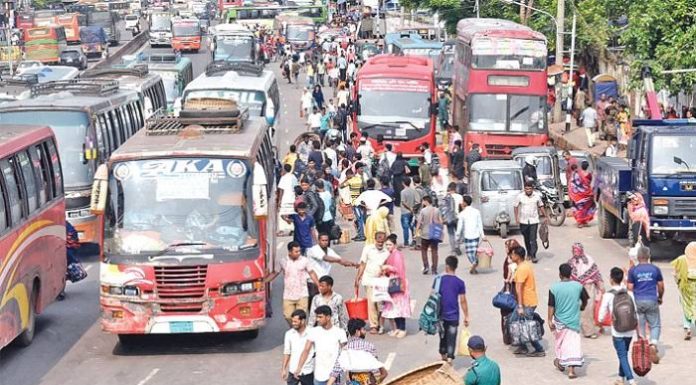 বাস-মিনিবাসের সর্বনিম্ন ভাড়া ৮ ও ১০ টাকা