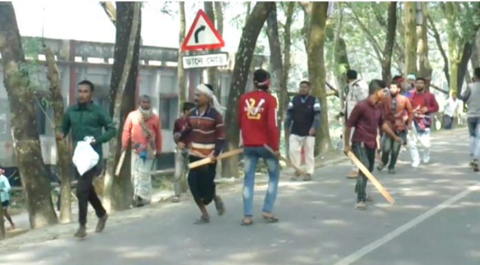 ভোলায় নির্বাচনী সংঘর্ষ ও হামলায় আহত ২৫