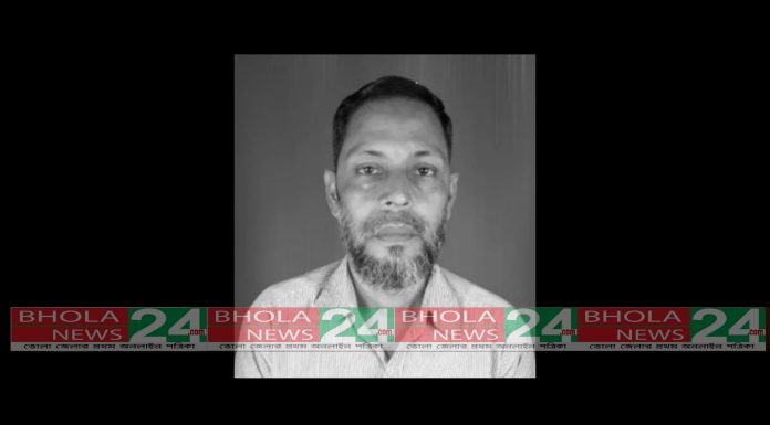 মনপুরায় স্বাধীনতা দিবসের র্যালিতে এসে যুবলীগ নেতার মৃত্যু